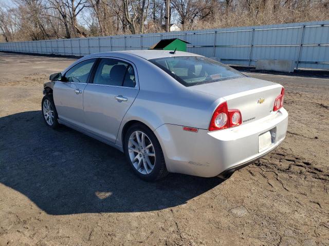 1G1ZE5EU3BF399643 - 2011 CHEVROLET MALIBU LTZ ვერცხლისფერი ფოტო 3