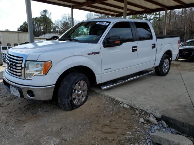 1FTFW1CT0CFA02143 - 2012 FORD F150 SUPER WHITE photo 1