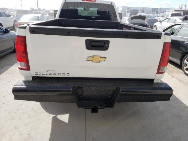 1GT110C88BF116095 - 2011 CHEVROLET SILVERADO WHITE photo 6