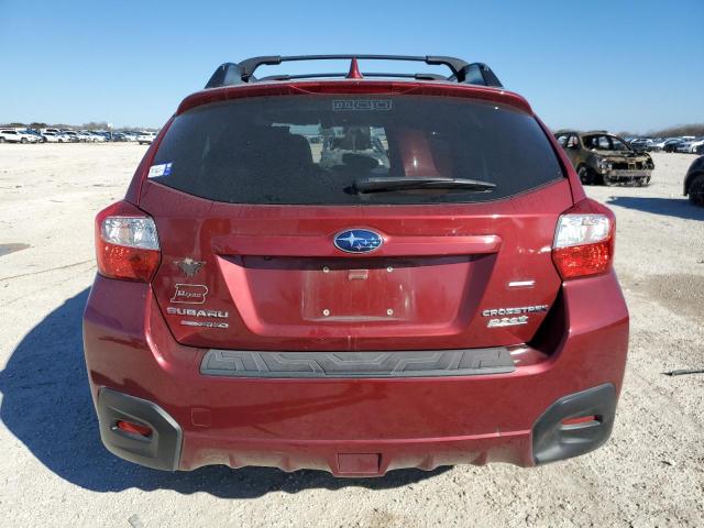 JF2GPANC9GH283675 - 2016 SUBARU CROSSTREK RED photo 6