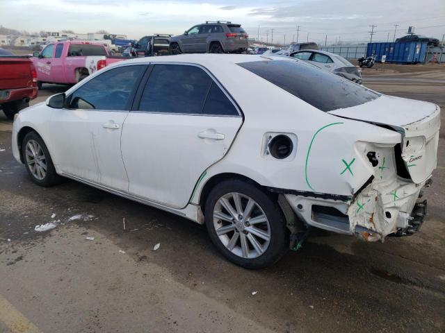 4T1BF1FK2CU510025 - 2012 TOYOTA CAMRY BASE WHITE photo 2
