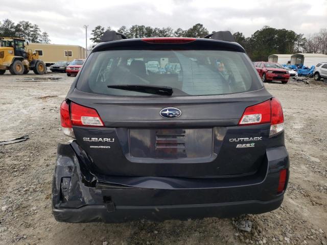 4S4BRBAC6B3389243 - 2011 SUBARU OUTBACK 2. GRAY photo 6