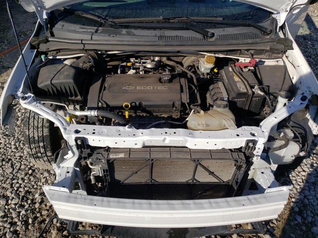 1G1JB5SH4F4115371 - 2015 CHEVROLET SONIC LS WHITE photo 11