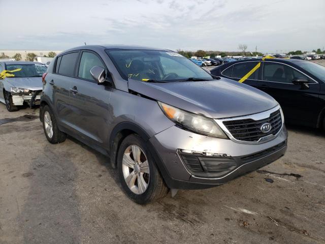 KNDPB3A20C7287670 - 2012 KIA SPORTAGE B GRAY photo 1