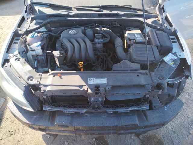 3VW2K7AJ7BM386903 - 2011 VOLKSWAGEN JETTA BASE WHITE photo 11