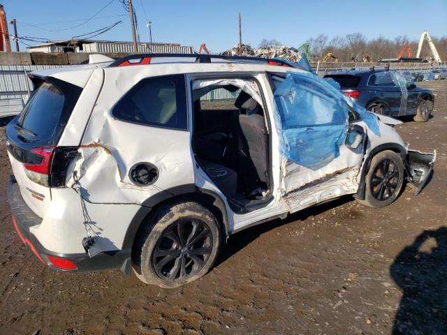 JF2SKAKC8KH400572 - 2019 SUBARU FORESTER S WHITE photo 3