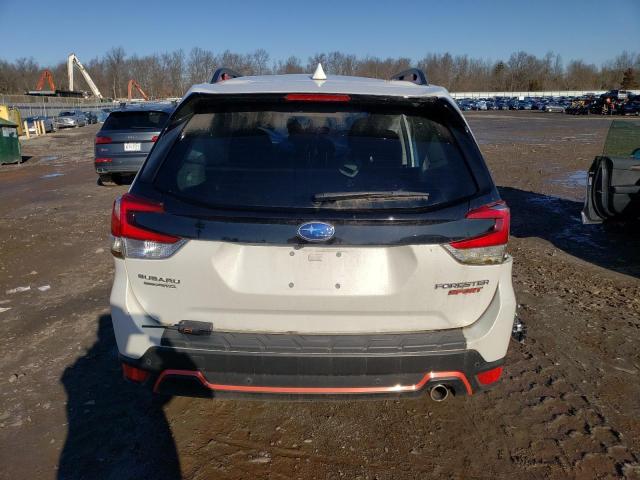 JF2SKAKC8KH400572 - 2019 SUBARU FORESTER S WHITE photo 6