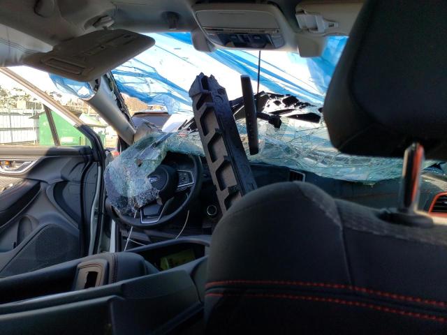 JF2SKAKC8KH400572 - 2019 SUBARU FORESTER S WHITE photo 8