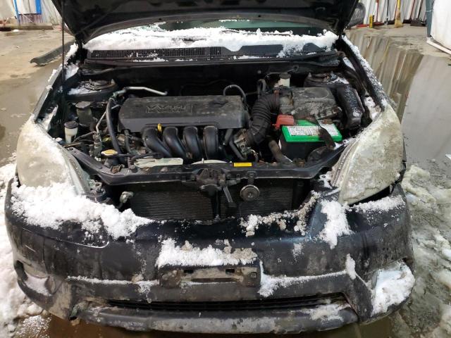 2T1KR30E77C671001 - 2007 TOYOTA COROLLA MA BLACK photo 11