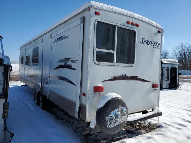 4YDT3112481531943 - 2008 KEYSTONE SPRINTER WHITE photo 3