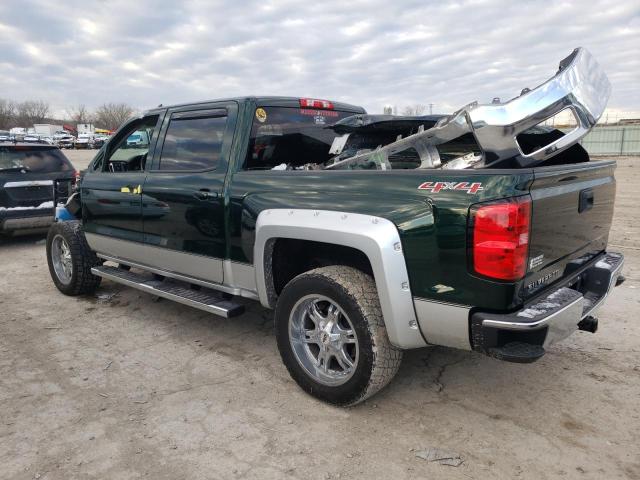 3GCUKREC9FG260243 - 2015 CHEVROLET SILVERADO GREEN photo 2