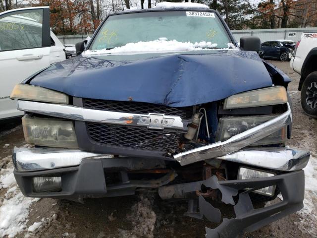 1GCDT196158137379 - 2005 CHEVROLET  COLORADO ლურჯი ფოტო 5