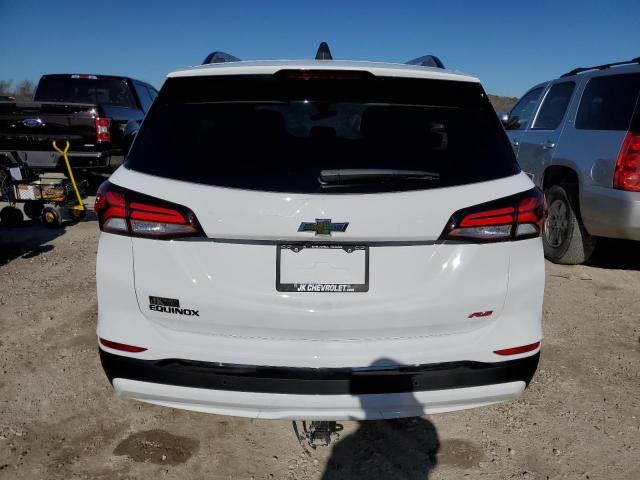 2GNAXMEV5N6103996 - 2022 CHEVROLET EQUINOX RS WHITE photo 6