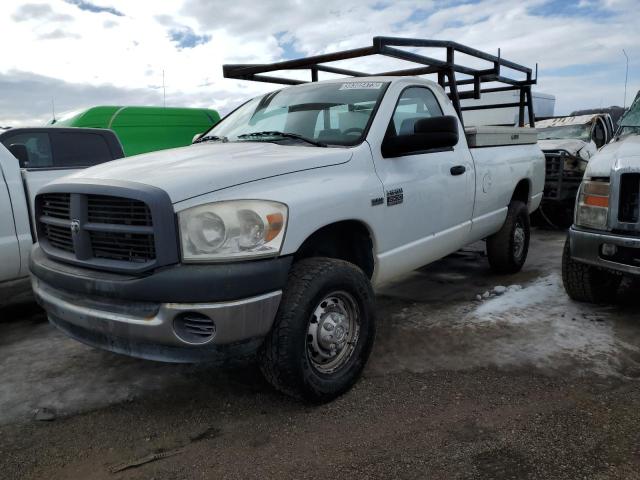 3D7KS26D17G820012 - 2007 DODGE RAM 2500 S WHITE photo 1