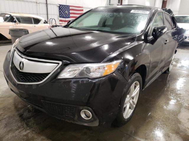 5J8TB4H30DL000552 - 2013 ACURA RDX BLACK photo 2