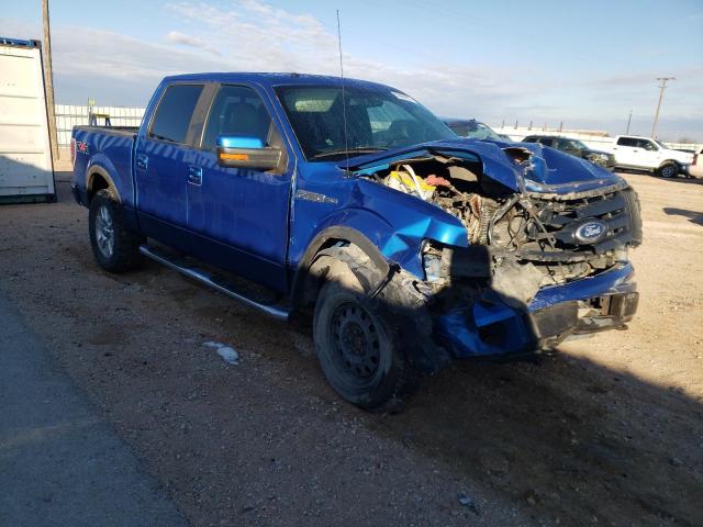 1FTFW1EV0AFD54814 - 2010 FORD F150 SUPER BLUE photo 4