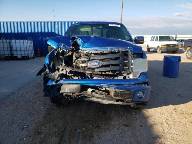 1FTFW1EV0AFD54814 - 2010 FORD F150 SUPER BLUE photo 5