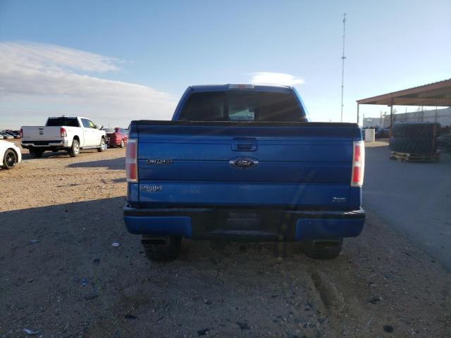 1FTFW1EV0AFD54814 - 2010 FORD F150 SUPER BLUE photo 6