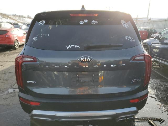 5XYP6DHC2LG061383 - 2020 KIA TELLURIDE CHARCOAL photo 6