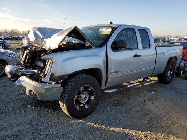 1GTR2UEA1BZ380295 - 2011 GMC SIERRA K15 SILVER photo 1