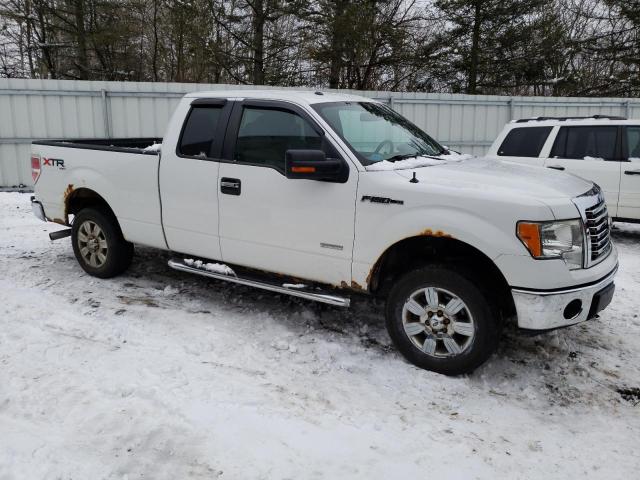 1FTFX1ET4BFA89392 - 2011 FORD F150 SUPER WHITE photo 4