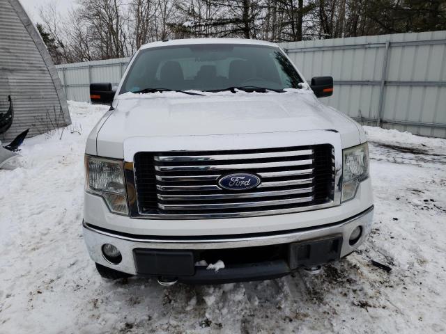 1FTFX1ET4BFA89392 - 2011 FORD F150 SUPER WHITE photo 5