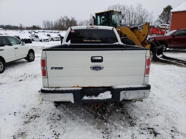 1FTFX1ET4BFA89392 - 2011 FORD F150 SUPER WHITE photo 6