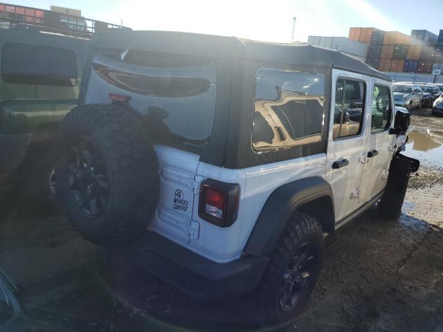 1C4HJXDG7NW133388 - 2022 JEEP WRANGLER U WHITE photo 3