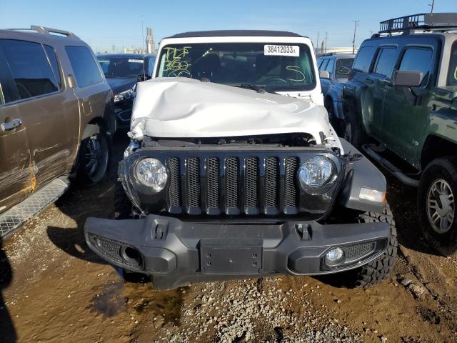 1C4HJXDG7NW133388 - 2022 JEEP WRANGLER U თეთრი ფოტო 5