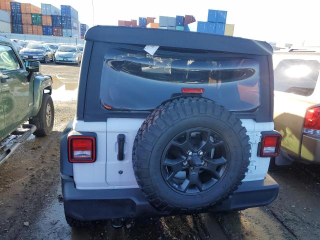 1C4HJXDG7NW133388 - 2022 JEEP WRANGLER U თეთრი ფოტო 6