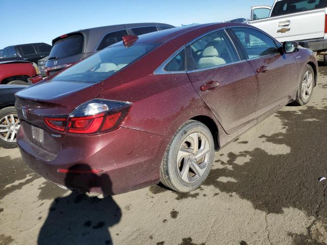 19XZE4F55LE001188 - 2020 HONDA INSIGHT EX BURGUNDY photo 3