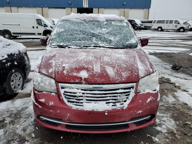 2C4RC1BGXER359335 - 2014 CHRYSLER TOWN & COU BURGUNDY photo 5