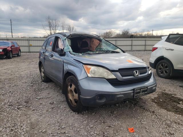 JHLRE38347C043079 - 2007 HONDA CR-V LX BLUE photo 1