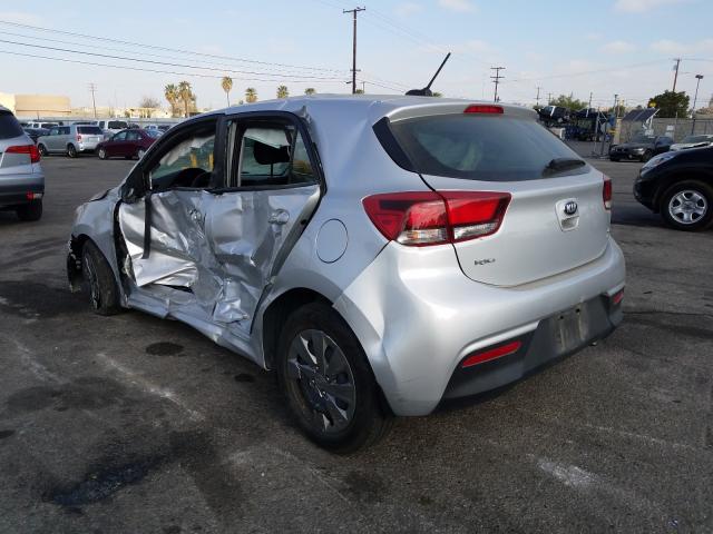 3KPA25AB7KE209709 - 2019 KIA RIO S SILVER photo 3