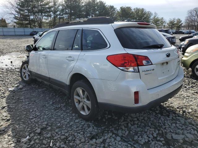 4S4BRBCC8E3243637 - 2014 SUBARU OUTBACK 2. WHITE photo 2