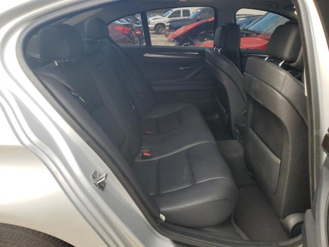 WBAXH5C51DDW16359 - 2013 BMW 5 SERIES SILVER photo 10