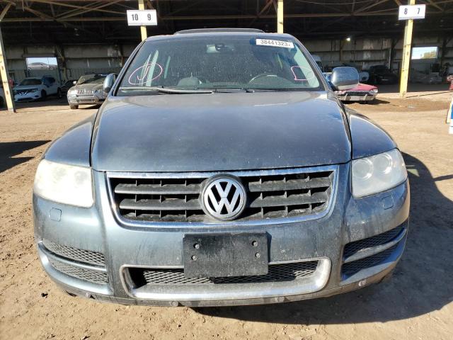 WVGMM77L26D007592 - 2006 VOLKSWAGEN TOUAREG 4. BLUE photo 5