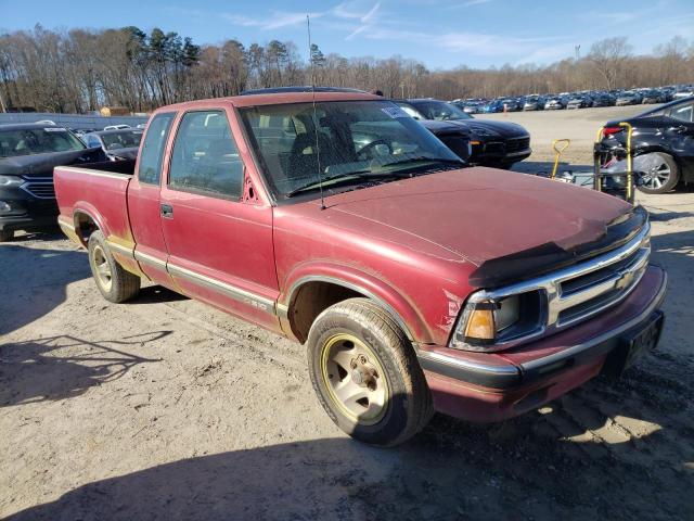 1GCCS1945SK257245 - 1995 CHEVROLET S TRUCK S1 RED photo 4