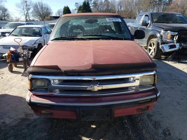 1GCCS1945SK257245 - 1995 CHEVROLET S TRUCK S1 RED photo 5