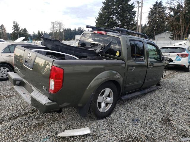 1N6AD07U45C408117 - 2005 NISSAN FRONTIER C GREEN photo 3