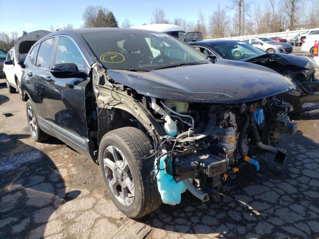 5J6RW2H86HL029597 - 2017 HONDA CR-V EXL BLACK photo 1