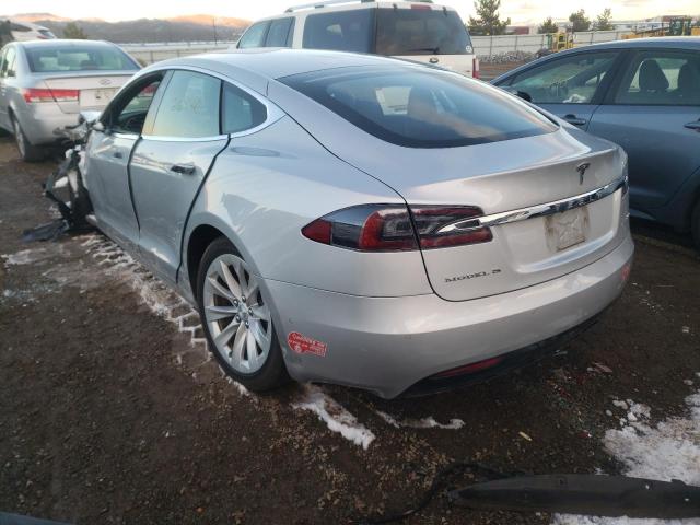 5YJSA1E28HF186390 - 2017 TESLA MODEL S Gümüş foto 3