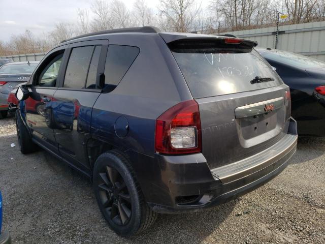 1C4NJCBB6HD141257 - 2017 JEEP COMPASS SP GRAY photo 2