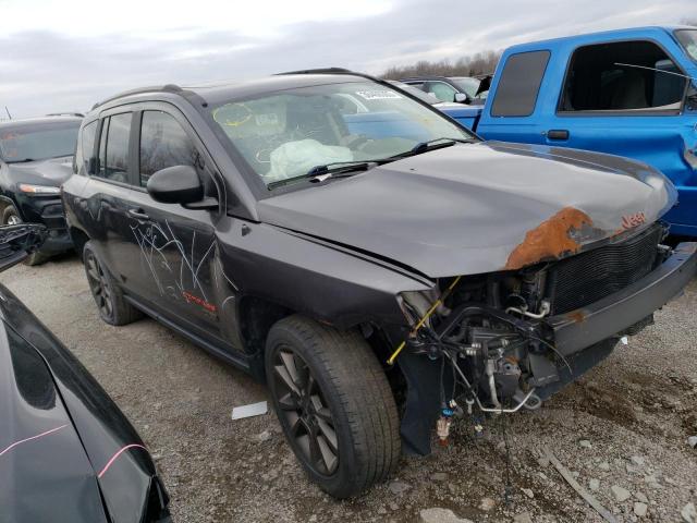 1C4NJCBB6HD141257 - 2017 JEEP COMPASS SP GRAY photo 4