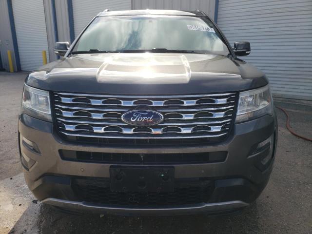 1FM5K7FH5GGB17639 - 2016 FORD EXPLORER L GRAY photo 5