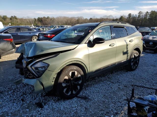 5XYK6CAF7PG022027 - 2023 KIA SPORTAGE X GREEN photo 1