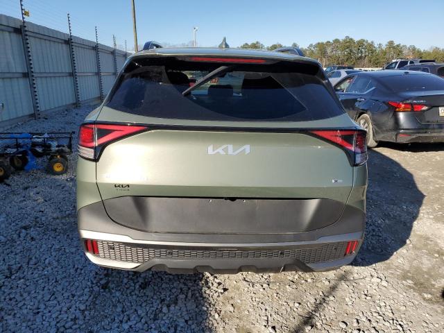 5XYK6CAF7PG022027 - 2023 KIA SPORTAGE X GREEN photo 6