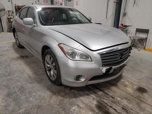 JN1BY1AR4DM600350 - 2013 INFINITI M37 X GRAY photo 1