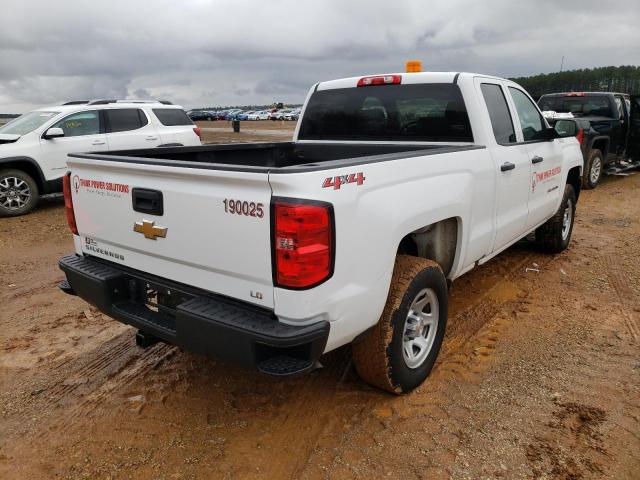 2GCVKNECXK1226490 - 2019 CHEVROLET SILVERADO WHITE photo 4