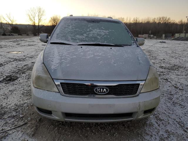 KNDMG4C73C6441703 - 2012 KIA SEDONA LX SILVER photo 5